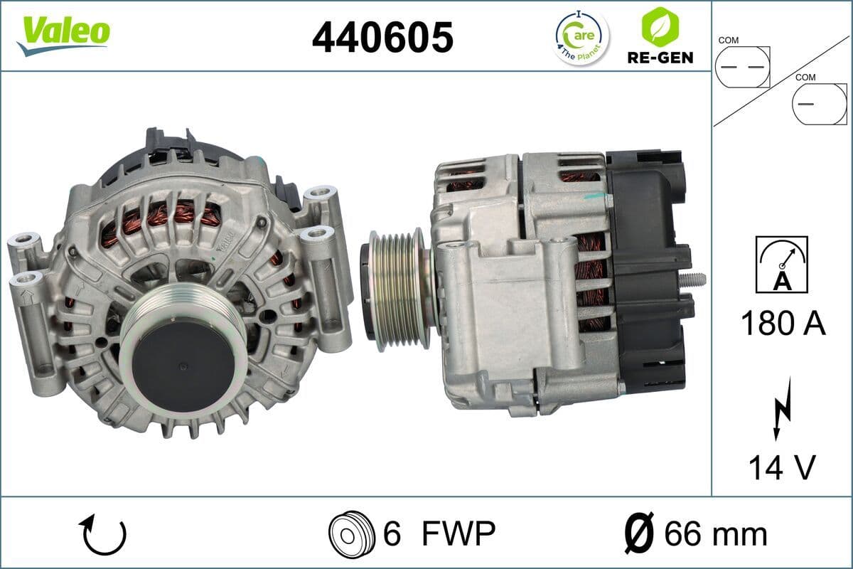 Generator / Alternator VALEO 440605