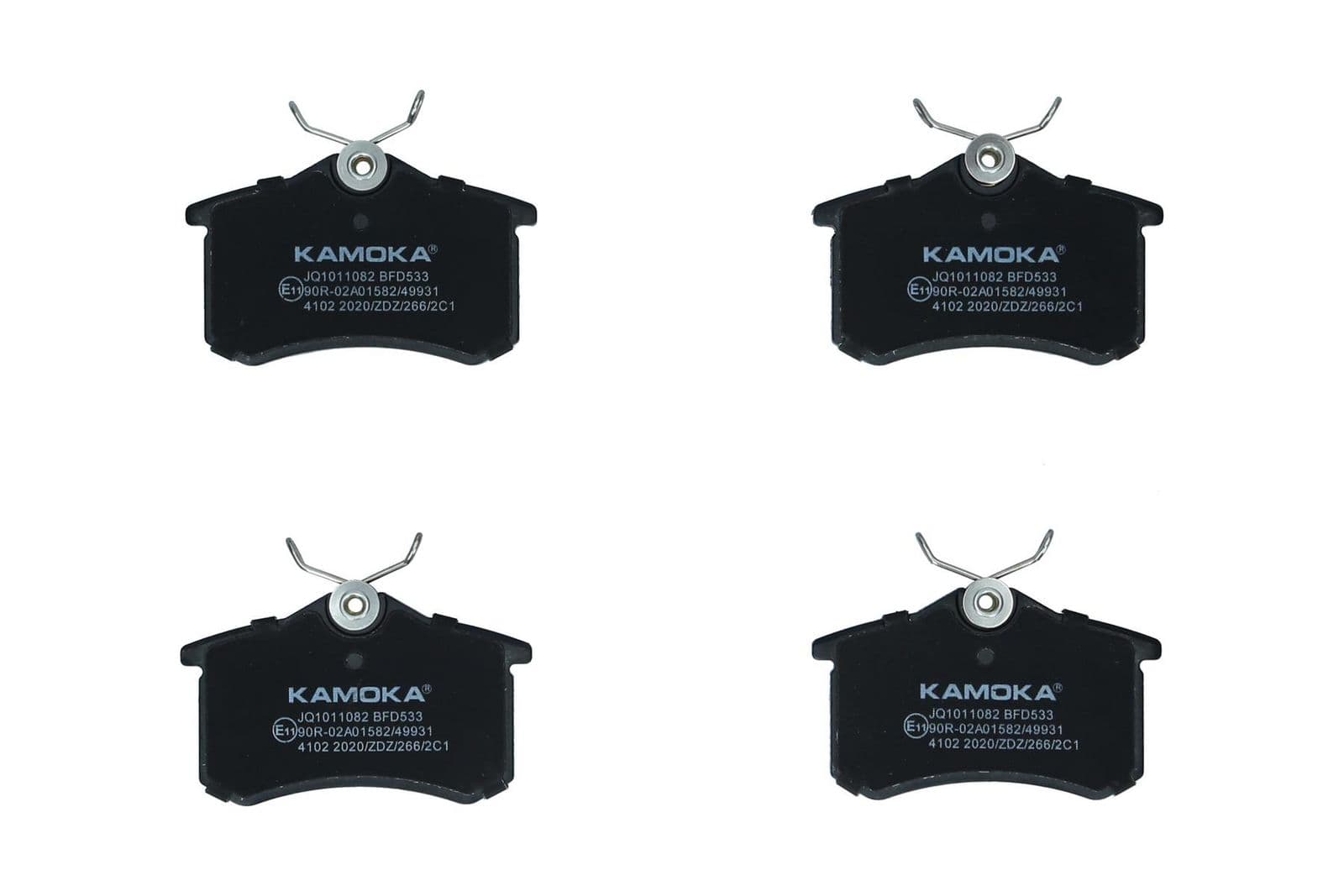 set placute frana,frana disc KAMOKA JQ1011082