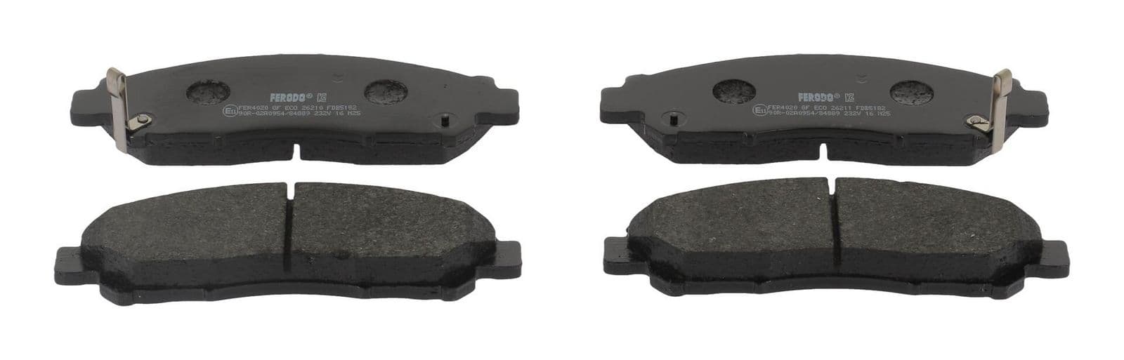 set placute frana,frana disc FERODO FDB5182