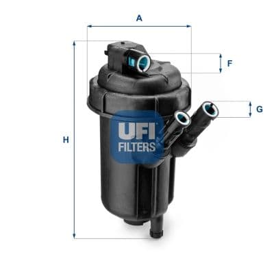 filtru combustibil UFI 55.116.00