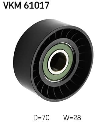 Rola ghidare/conducere, curea transmisie SKF VKM 61017