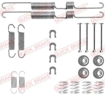 Set accesorii, sabot de frana QUICK BRAKE 105-0738