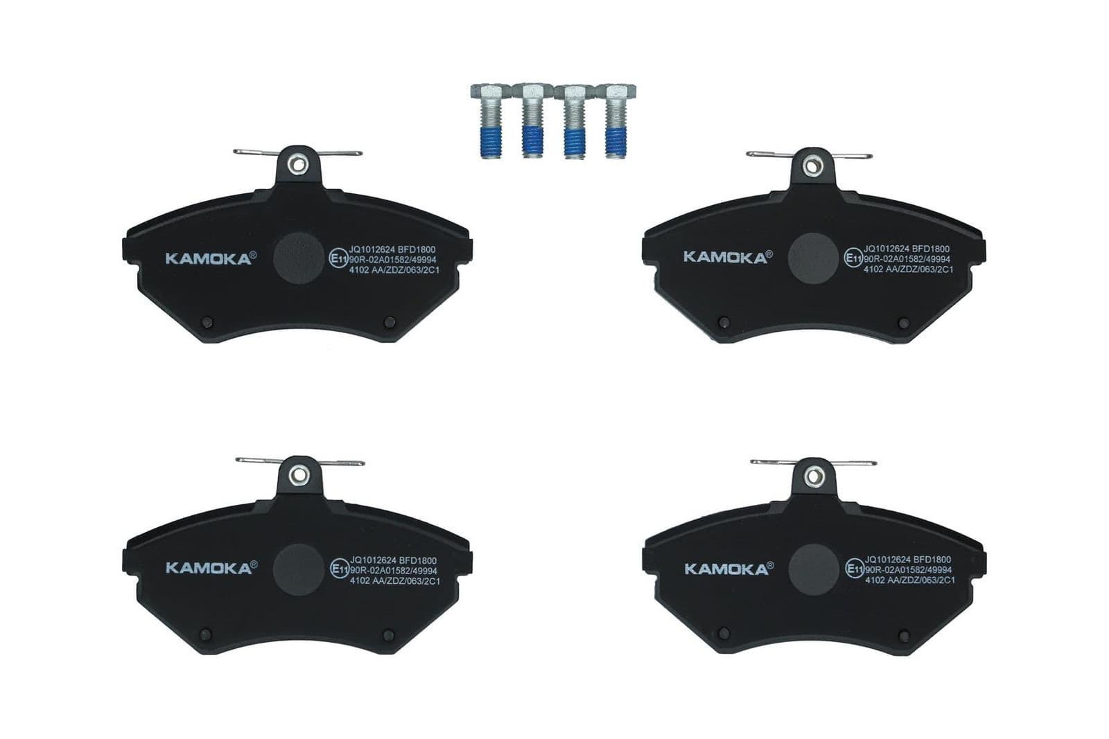 set placute frana,frana disc KAMOKA JQ1012624