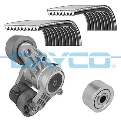 Set curea transmisie cu caneluri DAYCO KPV207HD