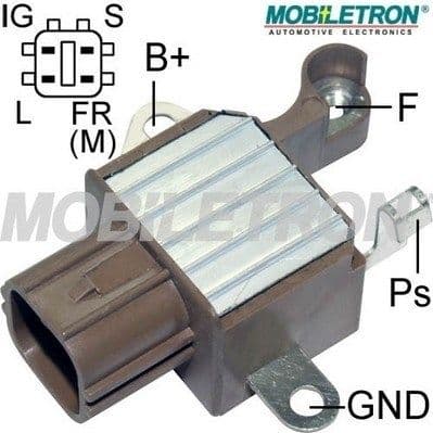 Regulator, alternator MOBILETRON VR-H2005-85
