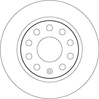 Disc frana TRW DF6553