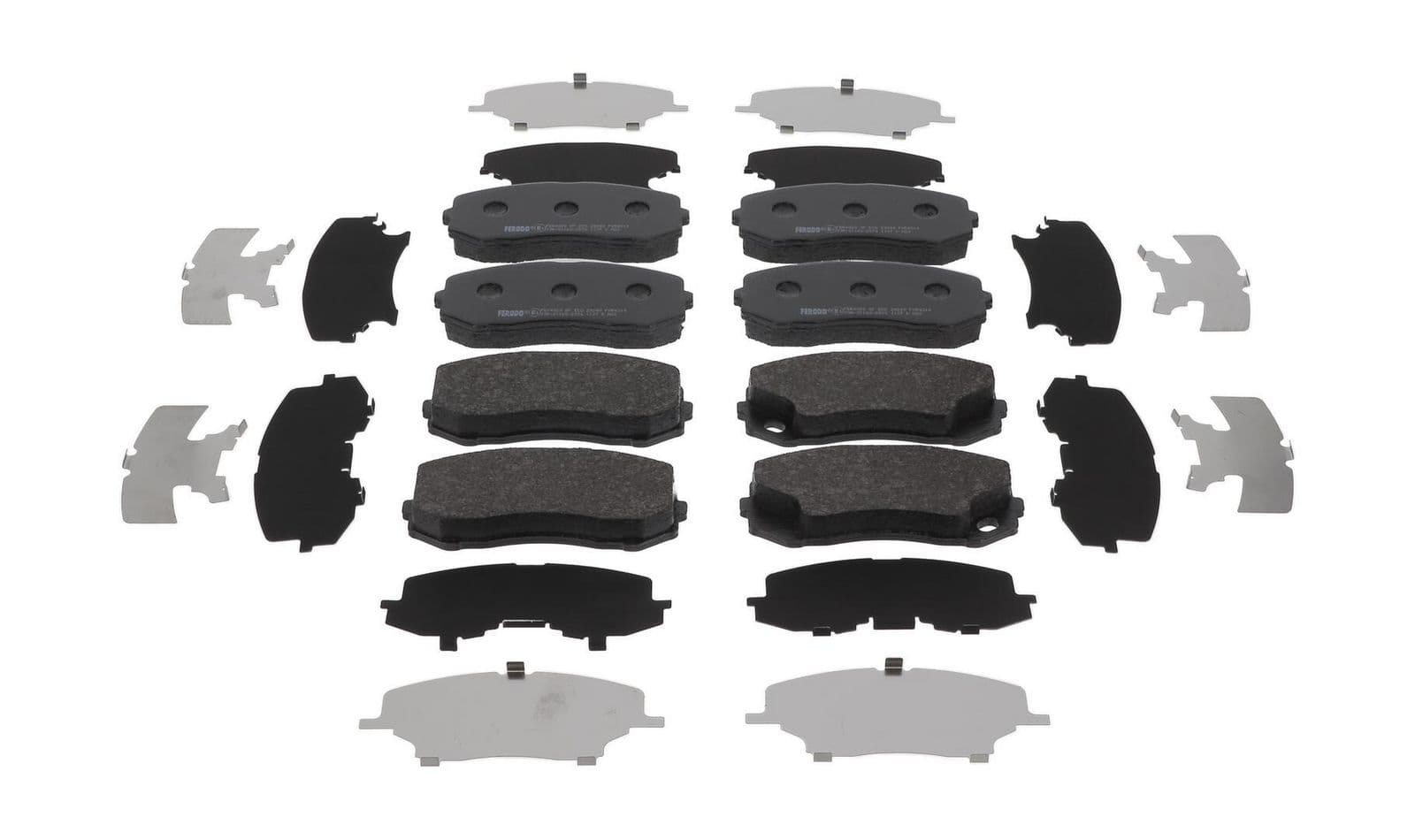 set placute frana,frana disc FERODO PREMIER ECO FRICTION FVR4314