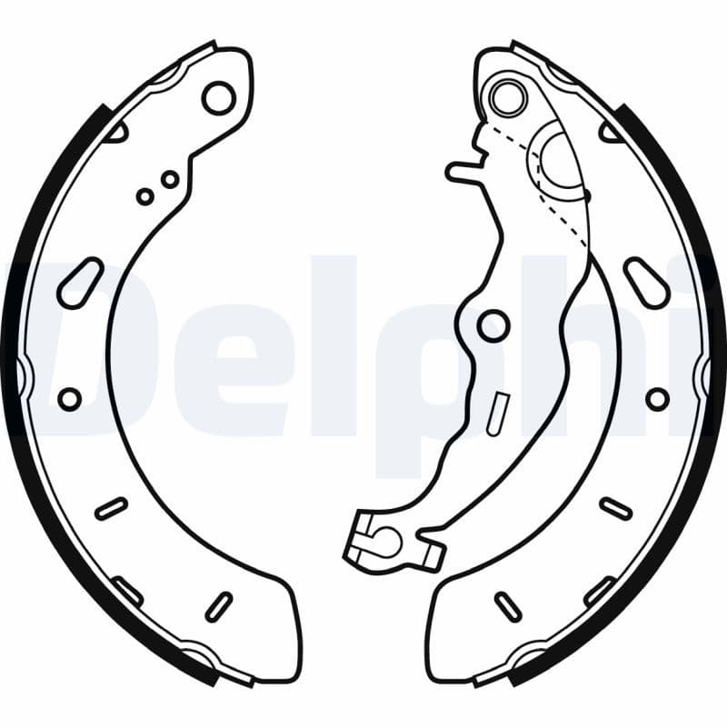Set saboti frana DELPHI LS2062