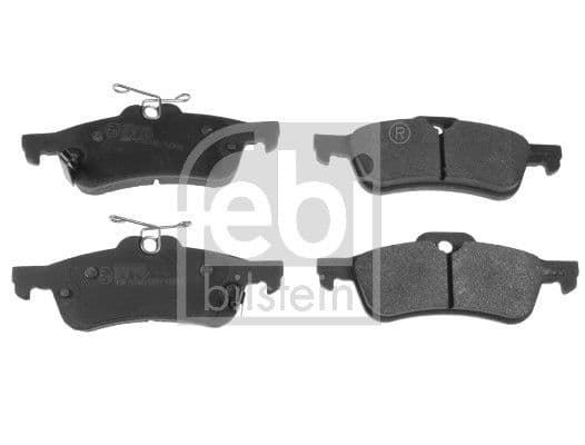 set placute frana,frana disc FEBI BILSTEIN 116283