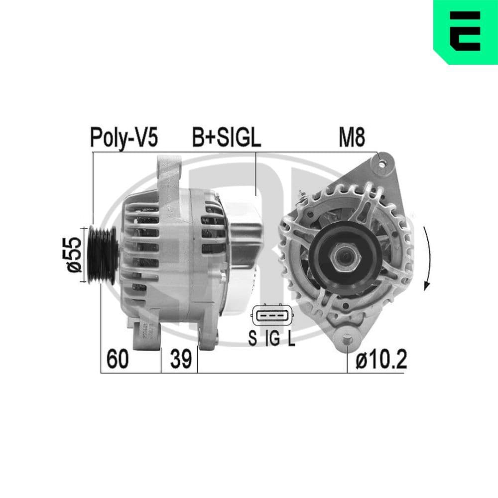 Generator / Alternator ERA 209443A