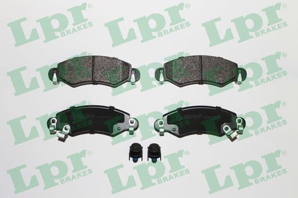 set placute frana,frana disc LPR 05P777