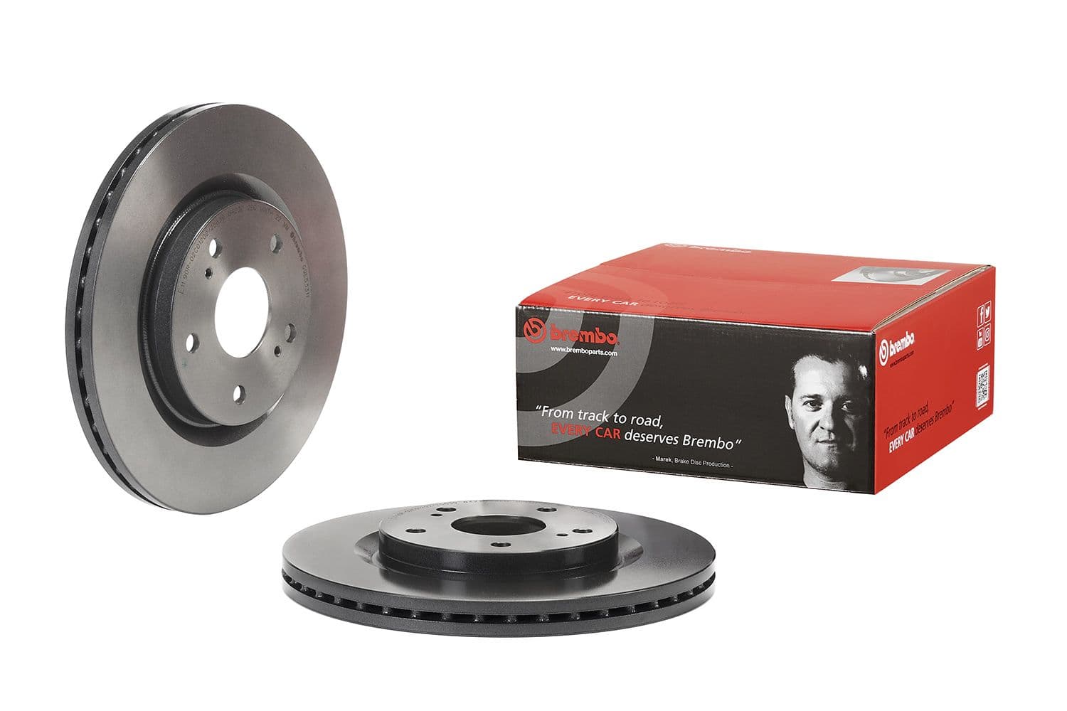 Disc frana BREMBO PRIME LINE - UV Coated 09.E533.11