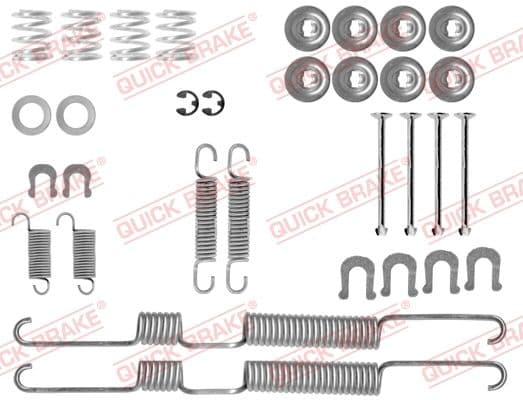 Set accesorii, sabot de frana QUICK BRAKE 105-0698