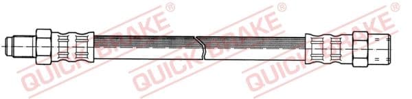 Furtun frana QUICK BRAKE 37.025