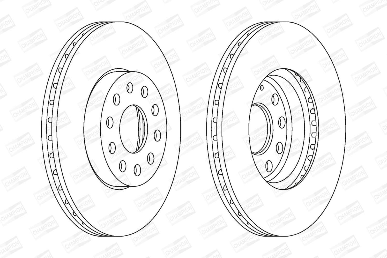 Disc frana CHAMPION 562235CH