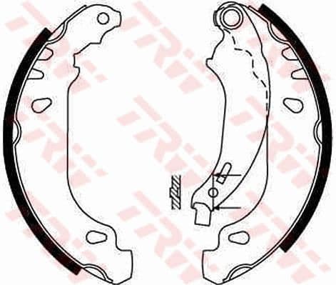 Set saboti frana TRW GS8642