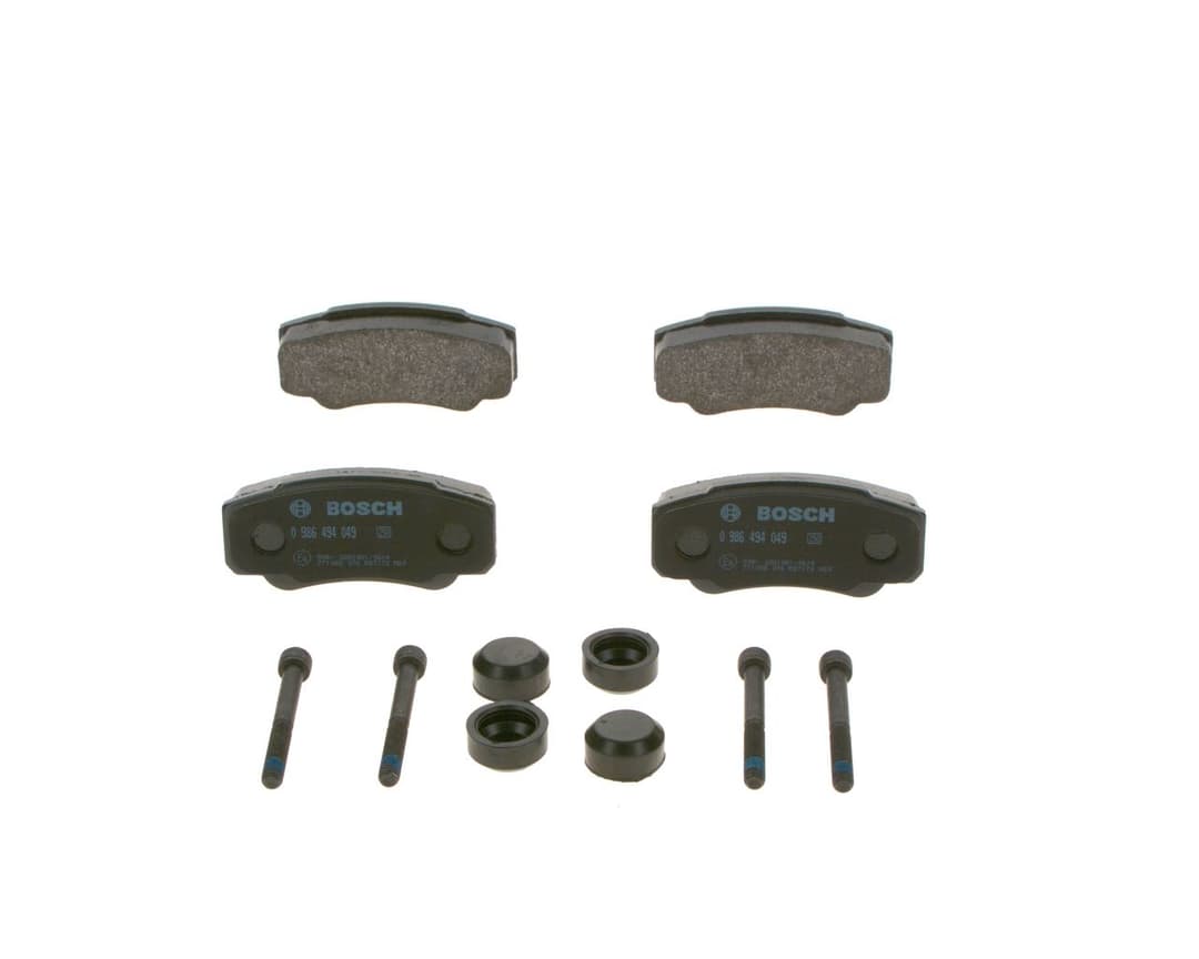 set placute frana,frana disc BOSCH 0 986 494 049