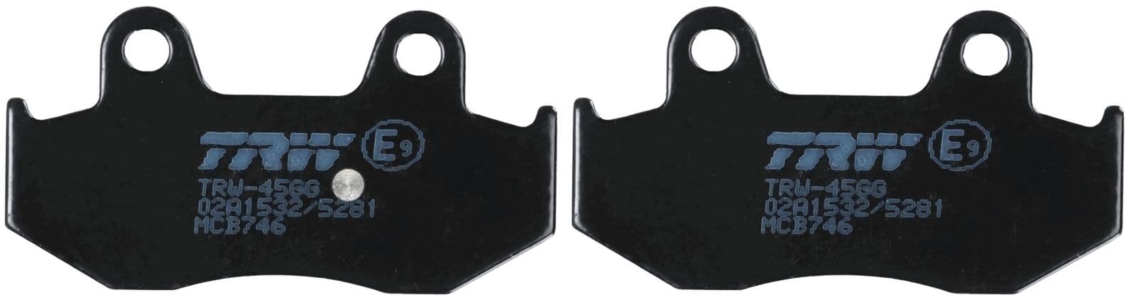 set placute frana,frana disc TRW Organic Allround MCB746