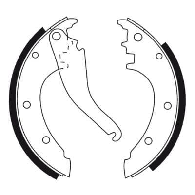 Set saboti frana, frana de mana ABE CRE002ABE