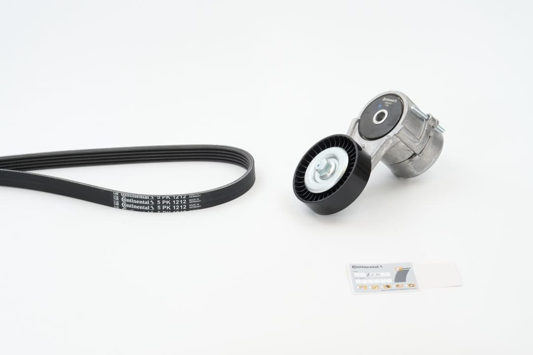 Set curea transmisie cu caneluri CONTINENTAL CTAM 5PK1212K1