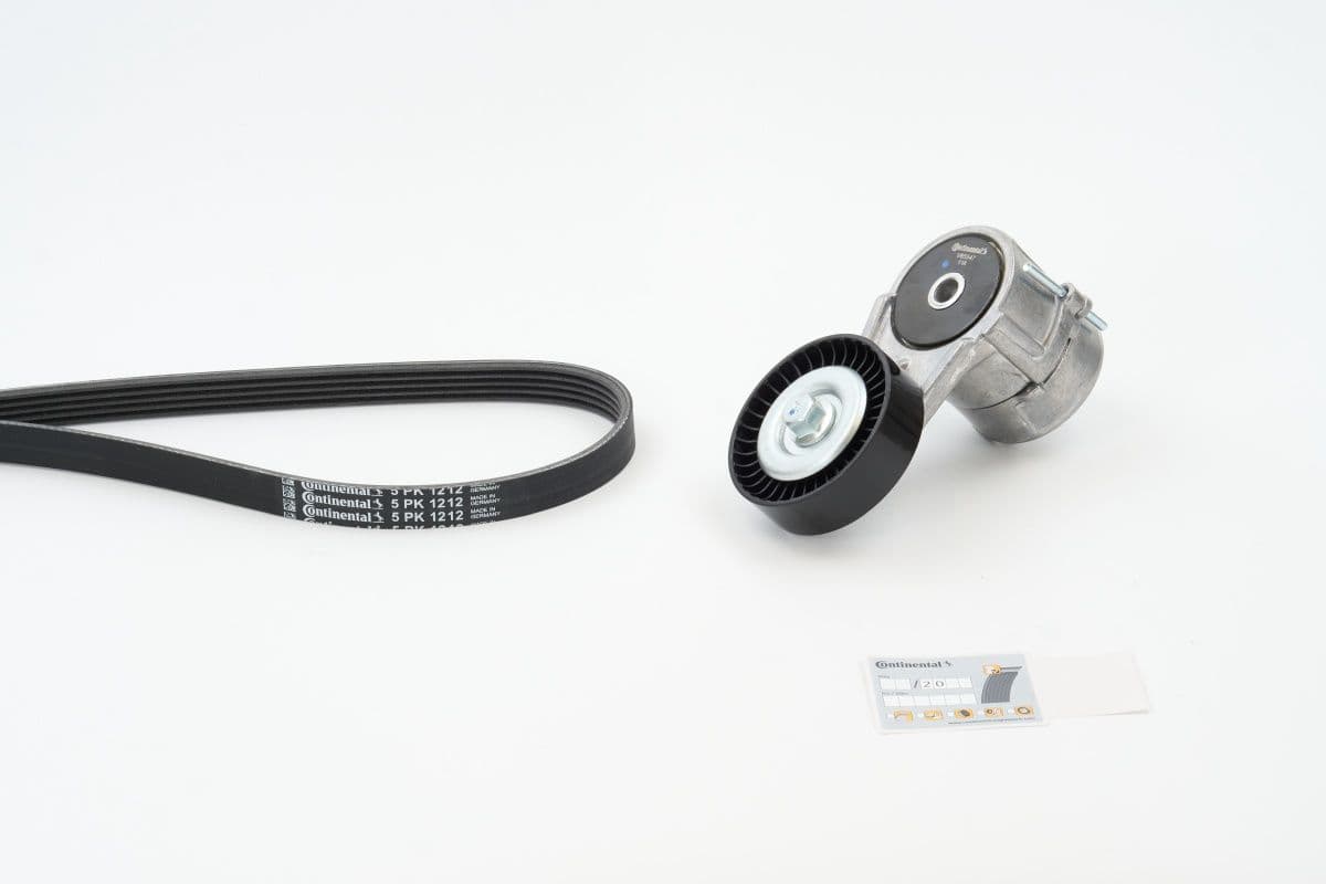 Set curea transmisie cu caneluri CONTINENTAL CTAM 5PK1212K1