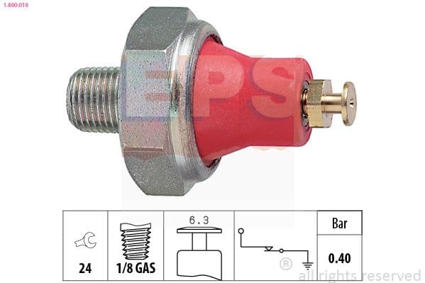 Senzor presiune ulei EPS Made in Italy - OE Equivalent 1.800.016