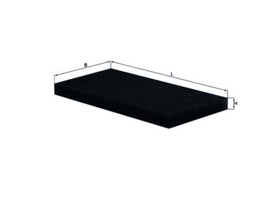 Filtru, aer habitaclu MAHLE LAP 15