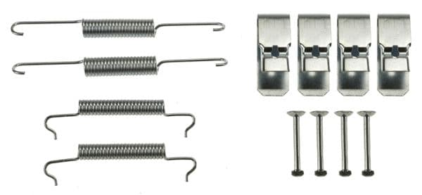 Set accesorii, sabot de frana TRW SFK444