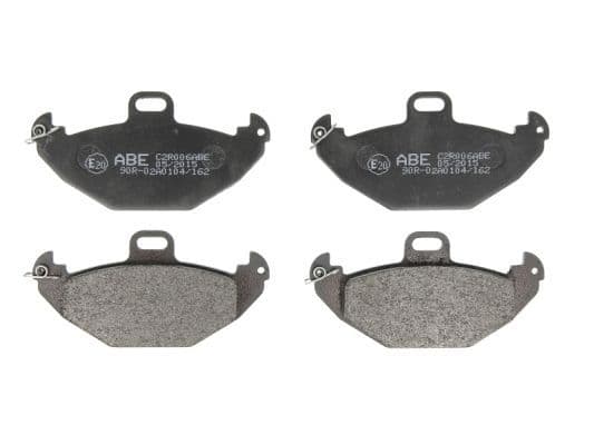 set placute frana,frana disc ABE C2R006ABE