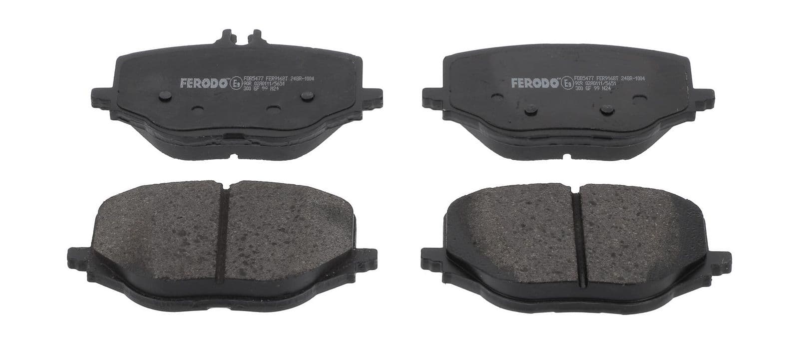 set placute frana,frana disc FERODO PREMIER ECO FRICTION FDB5477