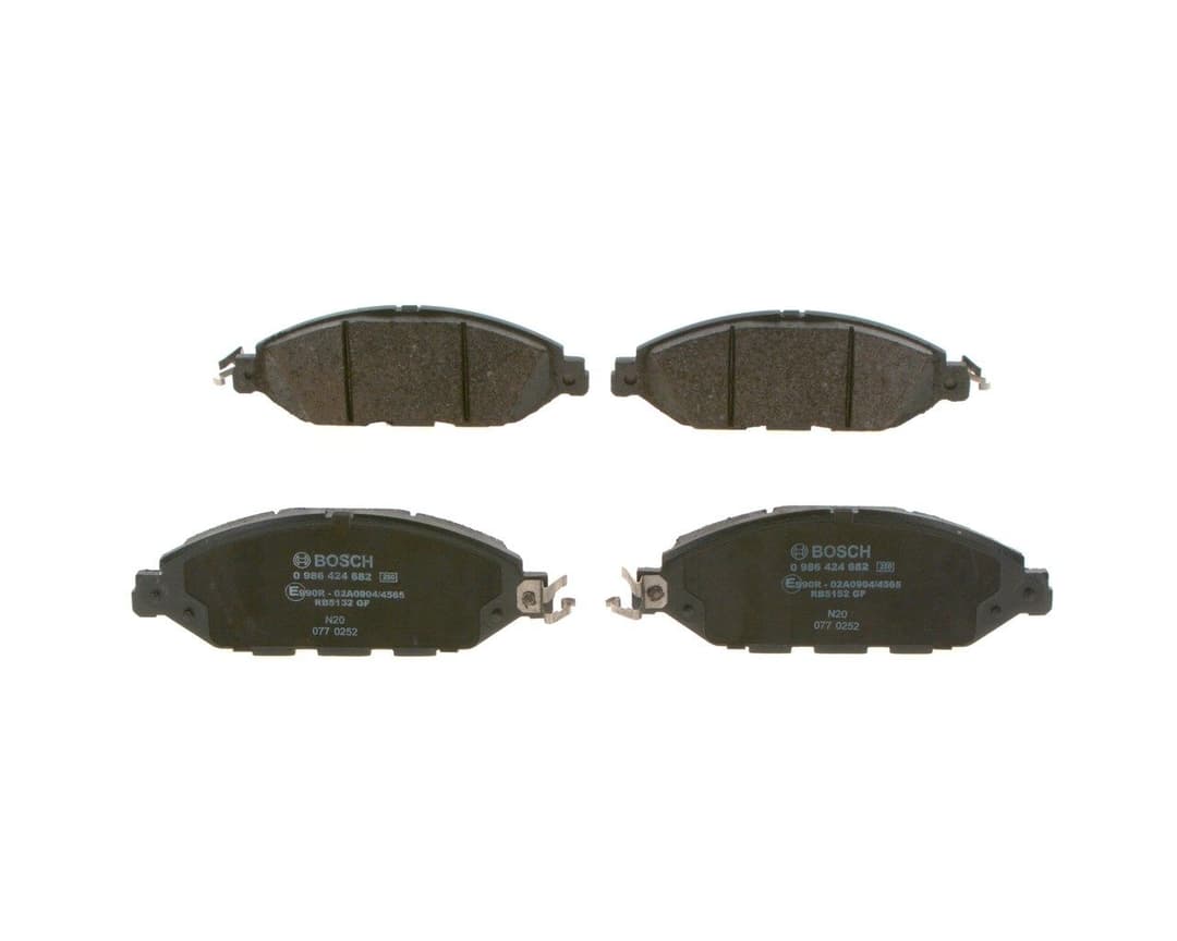 set placute frana,frana disc BOSCH 0 986 424 682