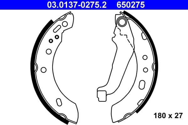 Set saboti frana ATE 03.0137-0275.2