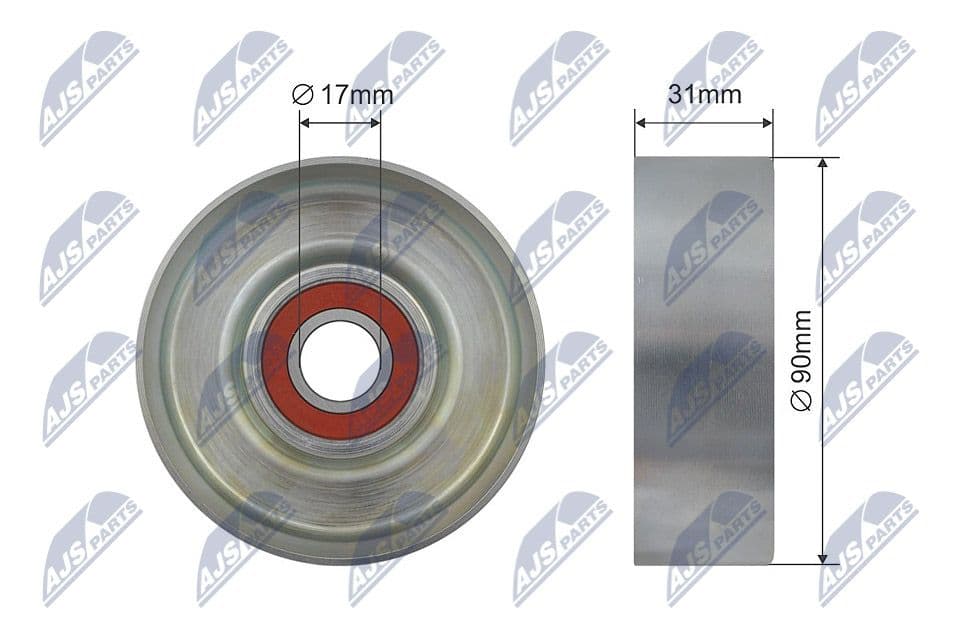 rola intinzator,curea transmisie NTY RNK-FR-031