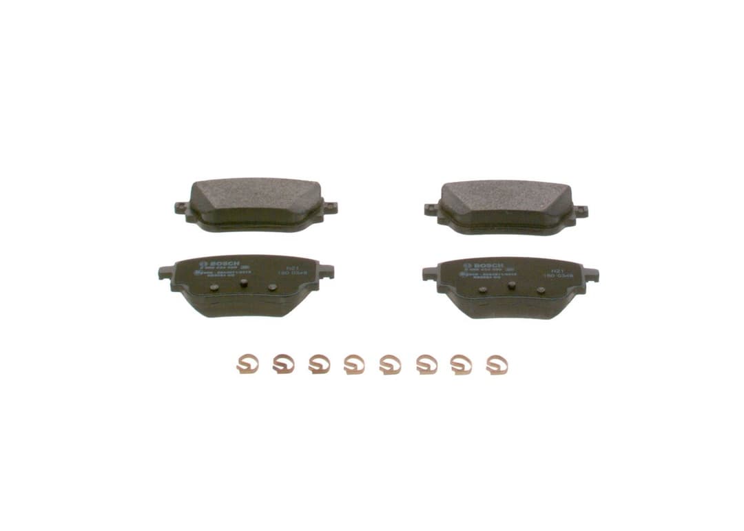 set placute frana,frana disc BOSCH 0 986 424 889