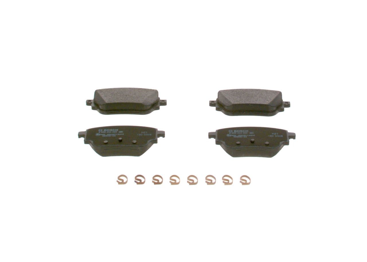 set placute frana,frana disc BOSCH 0 986 424 889