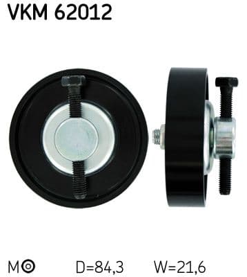 Intinzator curea, curea distributie SKF VKM 62012
