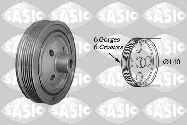 Fulie curea, arbore cotit SASIC 2156055