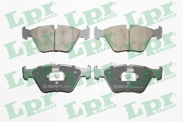 set placute frana,frana disc LPR 05P1251