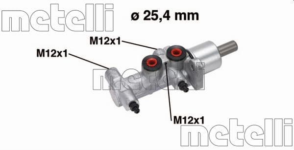 Pompa centrala, frana METELLI 05-0766