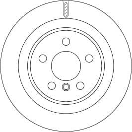 Disc frana TRW DF6755