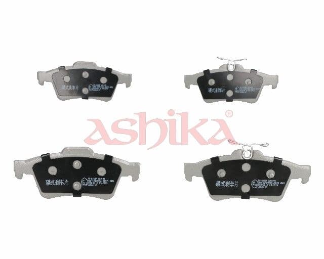 set placute frana,frana disc ASHIKA 51-00-005