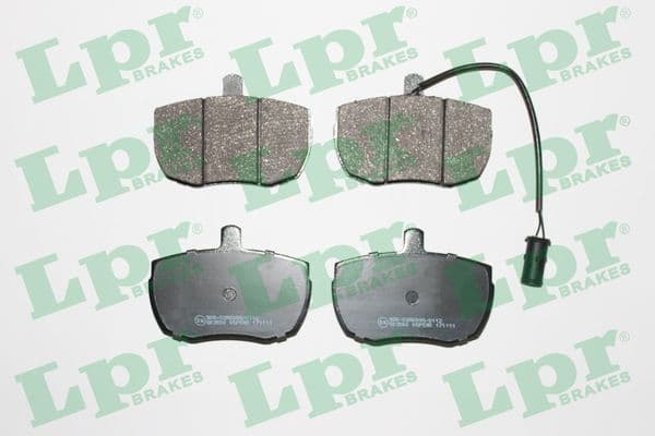 set placute frana,frana disc LPR 05P590