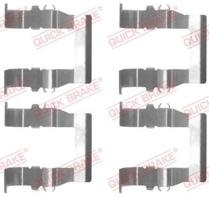 Set accesorii, placute frana QUICK BRAKE 109-1194