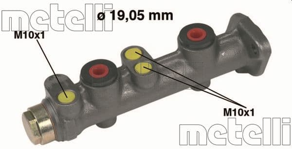 Pompa centrala, frana METELLI 05-0028
