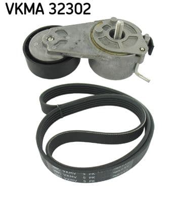 Set curea transmisie cu caneluri SKF VKMA 32302