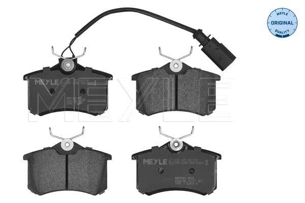 set placute frana,frana disc MEYLE -ORIGINAL: True to OE. 025 235 5417/W