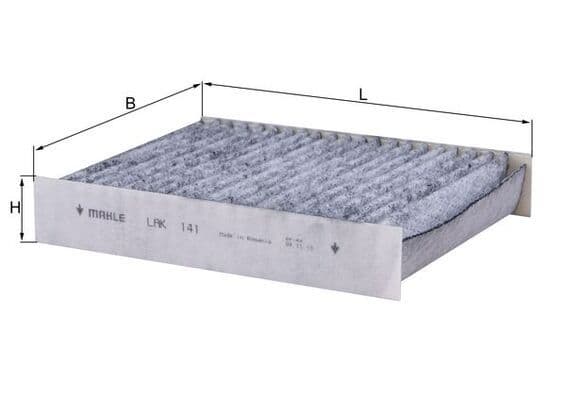 Filtru, aer habitaclu MAHLE LAK 141