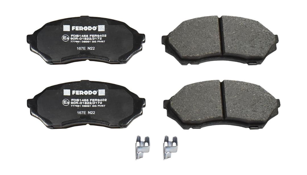 set placute frana,frana disc FERODO PREMIER ECO FRICTION FDB1455
