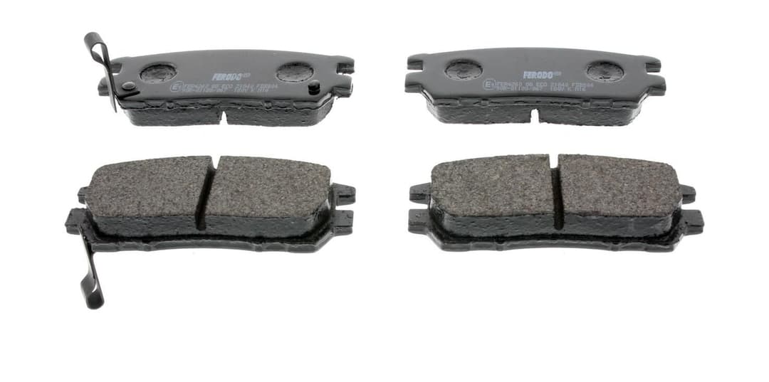 set placute frana,frana disc FERODO PREMIER ECO FRICTION FDB804
