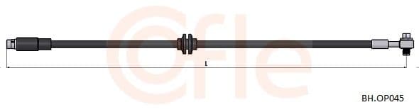 Furtun frana COFLE 92.BH.OP045